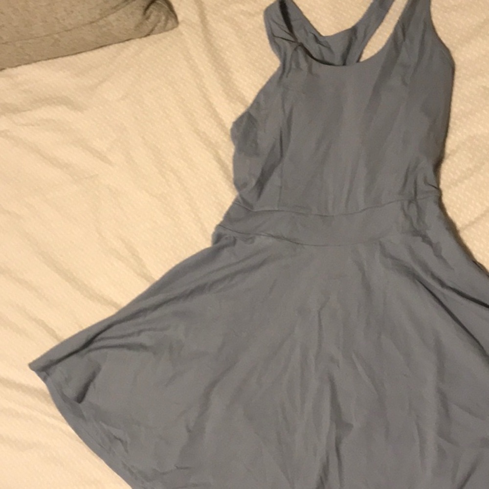 Light blue athletic dress